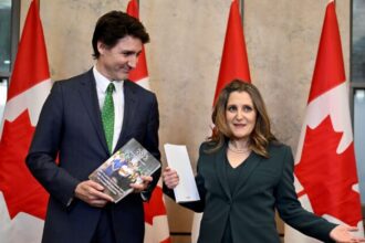 trudeau-says-freeland-was-‘incredible-political-partner,’-hoped-she-would-stay-on-as-deputy-pm