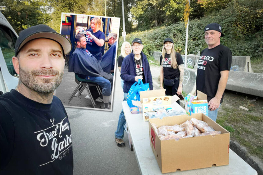 former-addict-feeds-and-gives-haircuts-to-homeless-in-bc-city,-helps-them-get-off-the-streets
