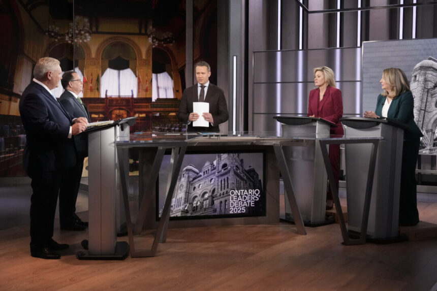 ontario-party-leaders-talk-affordability-in-provincial-election-debate