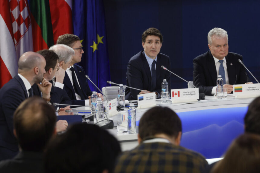 sending-canadian-military-to-ukraine-as-peacekeepers-‘on-the-table’:-trudeau