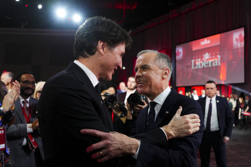 carney-meets-with-trudeau-after-leadership-win,-promises-‘seamless’-transition 
