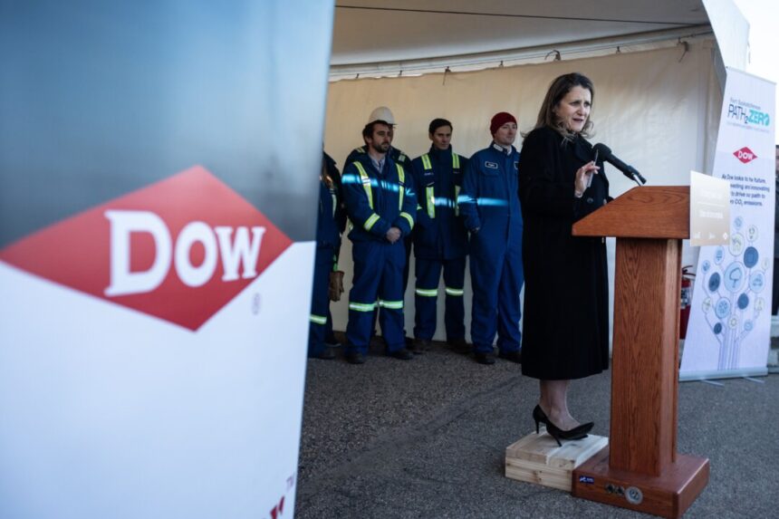 dow-delays-construction-of-$9-billion-net-zero-alberta-project
