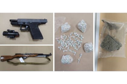 alberta-man-charged-with-fentanyl-trafficking,-firearm-possession-following-drug-bust