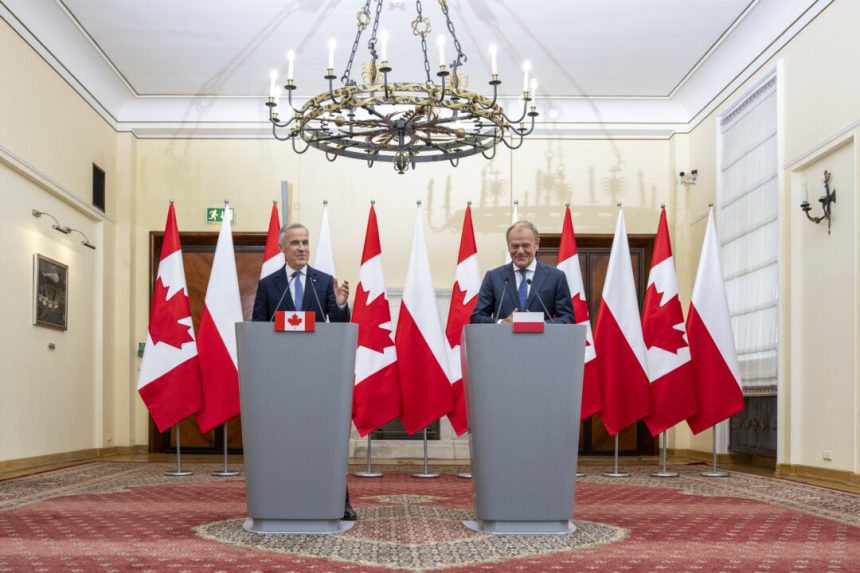 in-warsaw,-carney-announces-expanded-defence-and-trade-partnership-with-poland